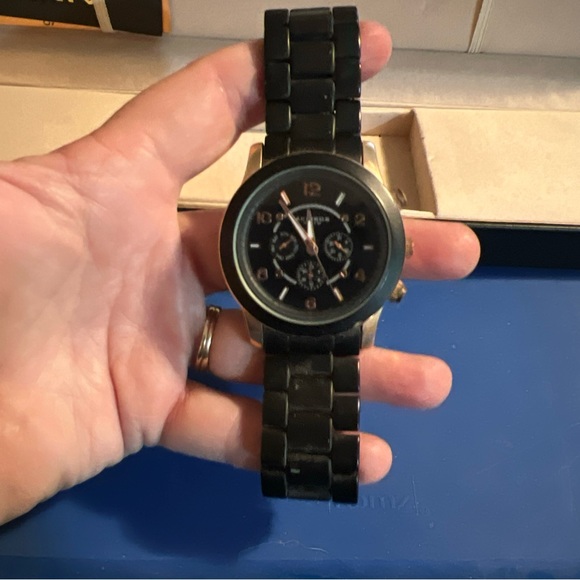 AKRIBOS XXIV MEN'S WATCH - STAINLESS STEEL - MULTIFUNCTION - AK583BKR - HEAVY - Picture 4 of 13